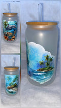 verre canette dauphin